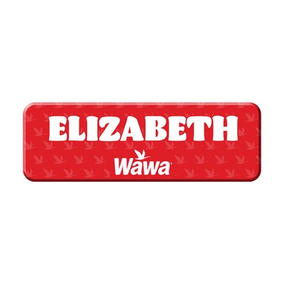 2.1" x 1.8" Shield Name Badge